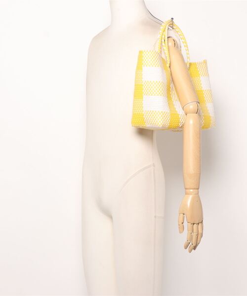 Bshop(ビショップ)の「PI-PROJECT | メルカドバッグ YELLOW WOMEN(かごバッグ・レディース・イエロー系その他・ONE SIZE)」の4枚目の写真