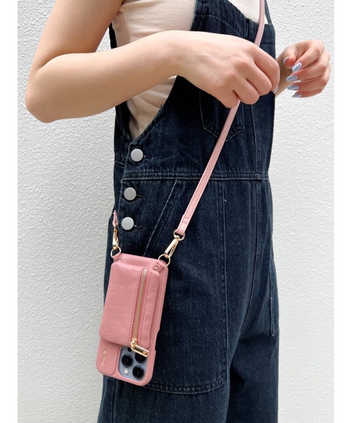 JUMELLE(ジュメロ)の「ブラストゴールドスマホケース(スマホケース/カバー・レディース・ブラウン/ピンク・C/E/D)」の18枚目の写真