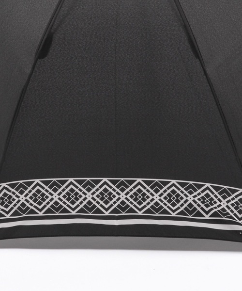 LEPSIM（レプシィム）の「幾何柄長傘　267585（長傘・レディース・ブラウン/ブラック・ONE SIZE）」の3枚目の写真