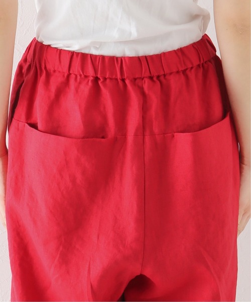 JOURNAL STANDARD LUXE(ジャーナルスタンダード ラックス)の「40リネンワッシャー イージーパンツ(その他パンツ・レディース・ブラック/レッド・FREE)」の17枚目の写真