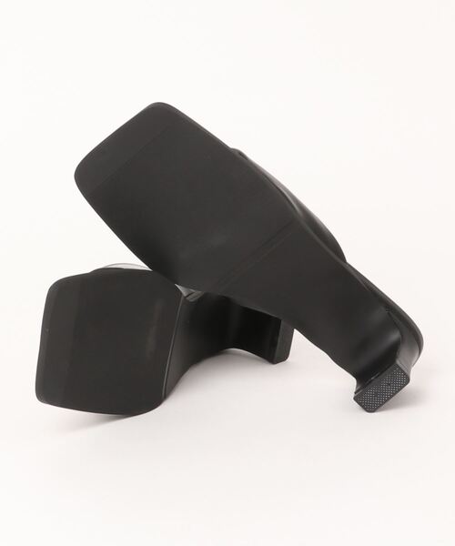 Doux archives（ドゥアルシーヴ）の「スクエアトゥミュール（サンダル・レディース・グリーン/ブラック・23.5cm/24.5cm）」の4枚目の写真