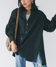 RIVE DROITE（リヴドロワ）の「ドロストヘムバンドカラーシャツ（シャツ/ブラウス）」