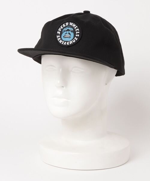 SANTA CRUZ（サンタクルーズ）の「SANTA CRUZ / サンタクルーズ Shark Vomit Snapback Mid Profile Hat スナップバック キャップ（キャップ・メンズ・ブラック・FREE）」の6枚目の写真