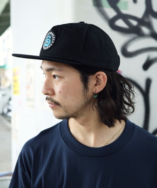 SANTA CRUZ（サンタクルーズ）の「SANTA CRUZ / サンタクルーズ Shark Vomit Snapback Mid Profile Hat スナップバック キャップ（キャップ・メンズ・ブラック・FREE）」の4枚目の写真