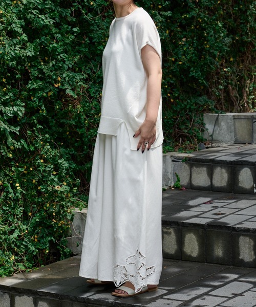 BEARDSLEY（ビアズリー）の「ゆったりホールプルオーバー（ニット/セーター・レディース・ブラック/ホワイト・FREE）」の18枚目の写真