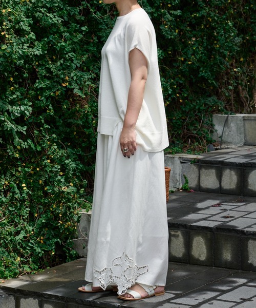 BEARDSLEY（ビアズリー）の「ゆったりホールプルオーバー（ニット/セーター・レディース・ブラック/ホワイト・FREE）」の19枚目の写真