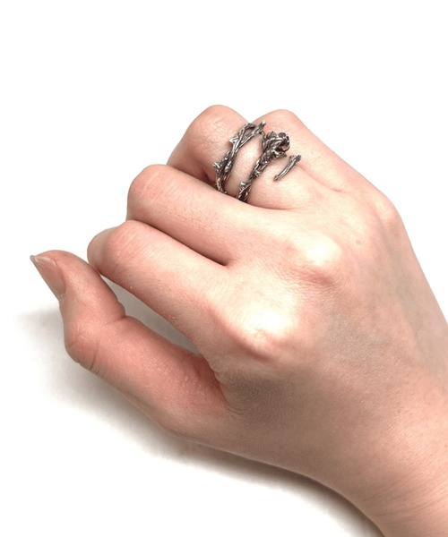 gunda（ガンダ）の「gunda/ガンダ/ROSE RING(Pair)/ローズリング(ペア