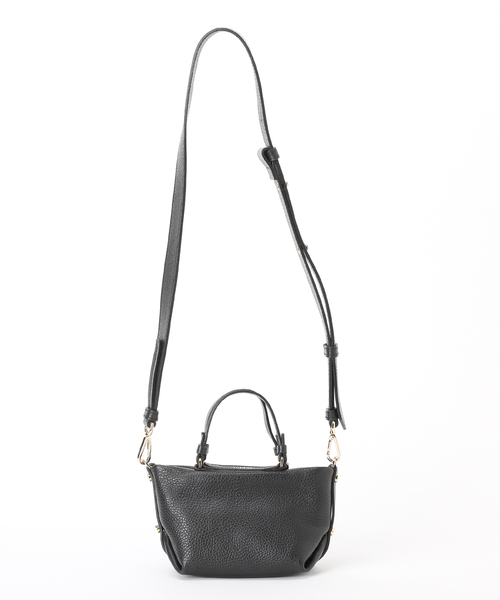 FRAMeWORK(フレームワーク)の「【LORISTELLA/ロリステッラ】別注MINIレザーストラップショルダーバッグ(ショルダーバッグ・レディース・ブラック/グリーン・FREE)」の12枚目の写真