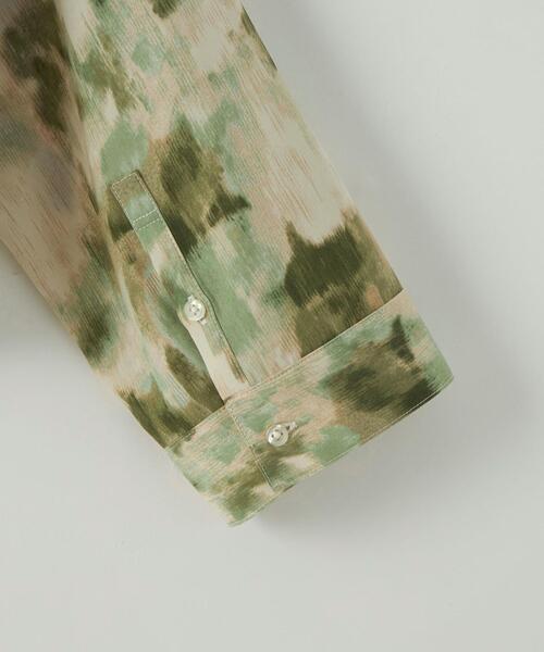 CITEN（シテン）の「＜CITEN＞アブストラクトプリント シャツ（シャツ/ブラウス・レディース・グレー/ケリー・FREE）」の20枚目の写真