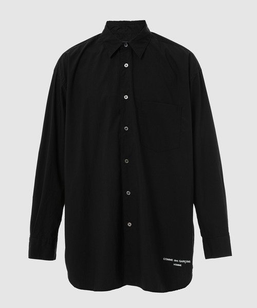 COMME des GARCONS HOMME（コム デ ギャルソン・オム）の「LOGO BIG シャツ（シャツ/ブラウス・メンズ・ブラック/ネイビー・L/S/M/XS）」の2枚目の写真