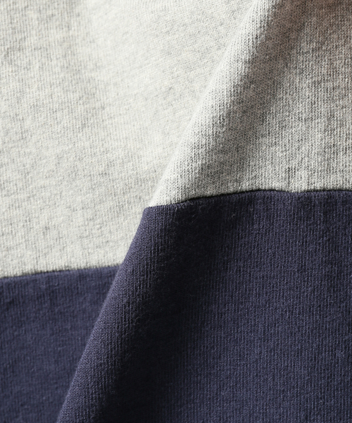 JOINT WORKS（ジョイントワークス）の「RUGBY SHIRT change line（Tシャツ/カットソー・メンズ・ネイビー/イエロー・MEDIUM/LARGE）」の19枚目の写真