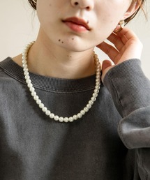 SMELLY | パールショートネックレス(ネックレス)