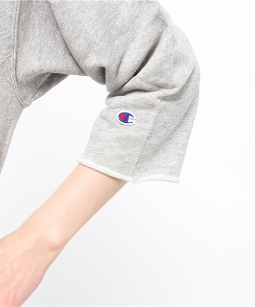 CIAOPANIC（チャオパニック）の「【Ciaopanic】【Champion】ReverseWeaveSweat（Tシャツ/カットソー・レディース・オフホワイト/グレー・MEDIUM）」の7枚目の写真