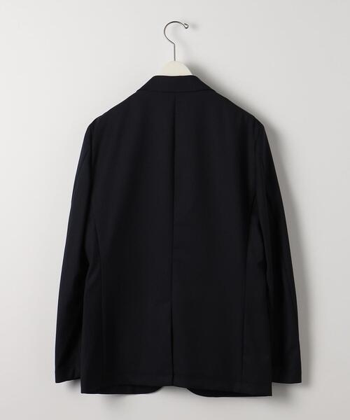 green label relaxing(グリーンレーベルリラクシング)の「ウォッシャブル TWサージ テーラード ジャケット -マシンウォッシャブル・ストレッチ・防シワ-(テーラードジャケット・メンズ・ダークブラウン/ネイビー/ダークグレー/その他1・S/M/L/XL)」の6枚目の写真