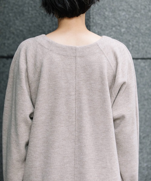 Munich（ミューニック）の「圧縮ジャージーVネックワンピース（ワンピース・レディース・ベージュ/モカ/ブラック・FREE）」の13枚目の写真