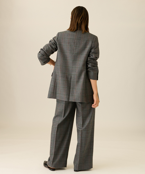 JOURNAL STANDARD L'ESSAGE チェックダブルジャケット journal standard L'essage（ジャーナルスタンダードレサージュ