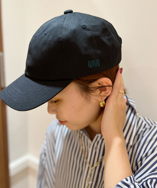upperhights（アッパーハイツ）の「【UPPER HIGHTS /アッパーハイツ】 Baseball Cap（キャップ・レディース・ブラック/ベージュ・FREE）」の2枚目の写真