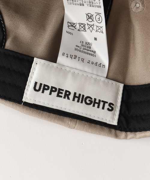 upperhights（アッパーハイツ）の「【UPPER HIGHTS /アッパーハイツ】 Baseball Cap（キャップ・レディース・ブラック/ベージュ・FREE）」の8枚目の写真