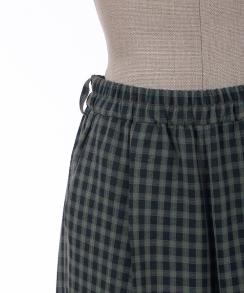 axes femme POETIQUE(アクシーズファムポエティック)の「チェックジョガーパンツ(その他パンツ・レディース・ブラック/ネイビー/ワイン・MEDIUM)」の13枚目の写真