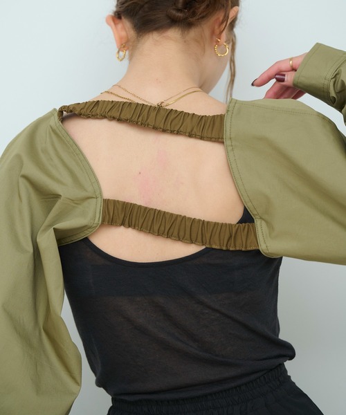 HANNE（アン）の「【アーム取り外し】3wayトレンチコート（トレンチコート・レディース・カーキ/ブラック・フリー）」の14枚目の写真