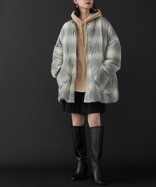 AMERICAN HOLIC(アメリカンホリック)の「スクエアトゥプレートヒールロングブーツ(ブーツ・レディース・ブラウン/ブラック・S/L/M)」の13枚目の写真