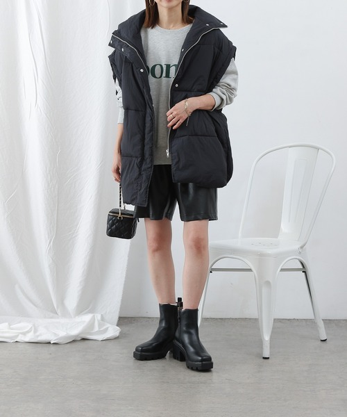 COLONY 2139（コロニートゥーワンスリーナイン）の「フェイクレザーショートパンツ（その他パンツ・レディース・ブラック/ベージュ・FREE）」の18枚目の写真