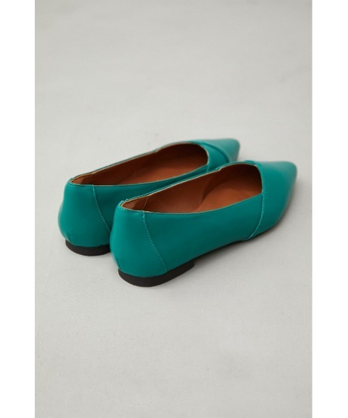 AZUL by moussy（アズールバイマウジー）の「SOFT INSOLE FLAT PUMPS/ソフトインソールフラットパンプス（パンプス・レディース・ブラック/ベージュ/グリーン・SMALL/MEDIUM/LARGE/LL）」の5枚目の写真