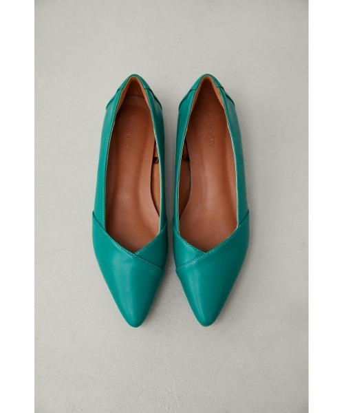 AZUL by moussy（アズールバイマウジー）の「SOFT INSOLE FLAT PUMPS/ソフトインソールフラットパンプス（パンプス・レディース・ブラック/ベージュ/グリーン・SMALL/MEDIUM/LARGE/LL）」の6枚目の写真