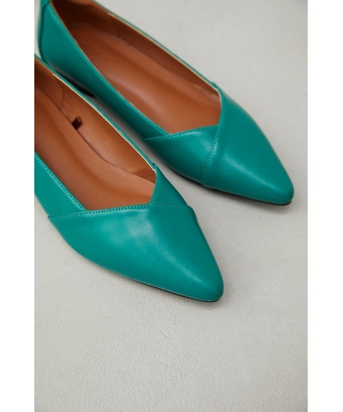 AZUL by moussy（アズールバイマウジー）の「SOFT INSOLE FLAT PUMPS/ソフトインソールフラットパンプス（パンプス・レディース・ブラック/ベージュ/グリーン・SMALL/MEDIUM/LARGE/LL）」の8枚目の写真