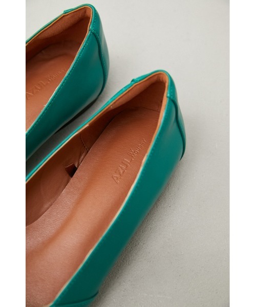 AZUL by moussy（アズールバイマウジー）の「SOFT INSOLE FLAT PUMPS/ソフトインソールフラットパンプス（パンプス・レディース・ブラック/ベージュ/グリーン・SMALL/MEDIUM/LARGE/LL）」の12枚目の写真