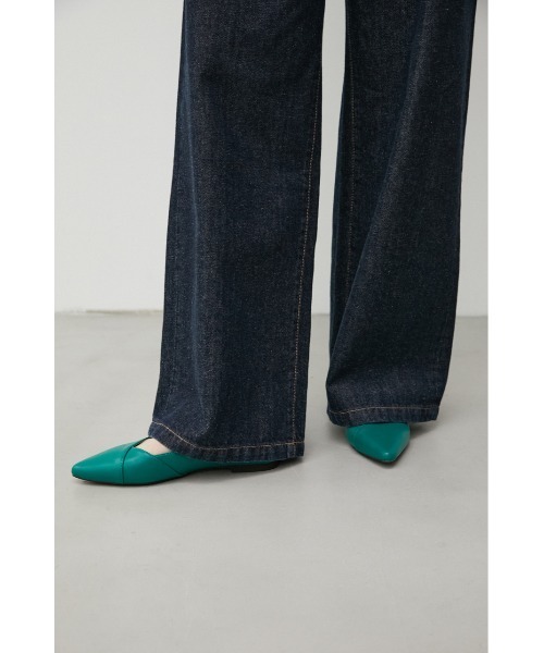 AZUL by moussy（アズールバイマウジー）の「SOFT INSOLE FLAT PUMPS/ソフトインソールフラットパンプス（パンプス・レディース・ブラック/ベージュ/グリーン・SMALL/MEDIUM/LARGE/LL）」の7枚目の写真