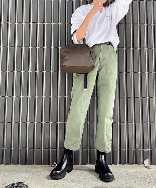 marco masi（マルコマージ）の「【MARCO MASI】シンプルボストンS（ボストンバッグ・レディース・オレンジ/ベージュ系その他/グレー・FREE）」の13枚目の写真