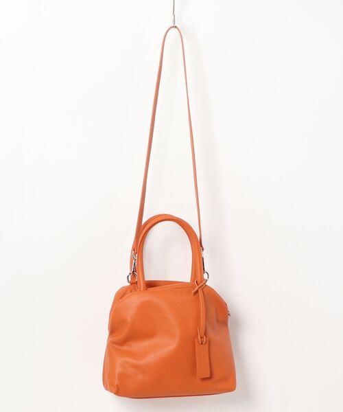 marco masi（マルコマージ）の「【MARCO MASI】シンプルボストンS（ボストンバッグ・レディース・オレンジ/ベージュ系その他/グレー・FREE）」の18枚目の写真