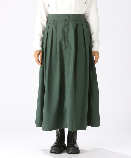 Dickies（ディッキーズ）の「【Dickies(ディッキーズ)】別注タックアンドフレアスカート（スカート・レディース・ベージュ/グリーン・MEDIUM/LARGE）」の9枚目の写真