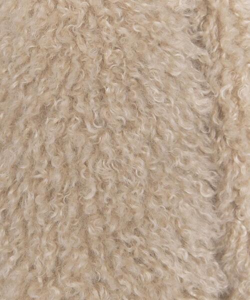 AEWEN MATOPH（イウエン マトフ）の「＜AEWEN MATOPH＞フェイクファー ノーカラーコート（ノーカラーコート・レディース・ベージュ・38/36）」の10枚目の写真