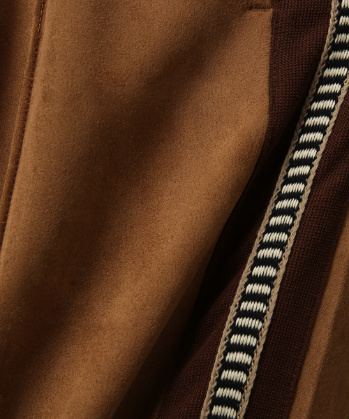 SASQUATCHfabrix.（サスクワァッチファブリックス）の「【Sasquatchfabrix.】FAUX SUEDE FLARE SILHOUETTE TRA（その他パンツ・メンズ・ネイビー/ブラウン・LARGE/MEDIUM）」の15枚目の写真