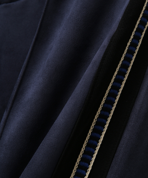 SASQUATCHfabrix.（サスクワァッチファブリックス）の「【Sasquatchfabrix.】FAUX SUEDE FLARE SILHOUETTE TRA（その他パンツ・メンズ・ネイビー/ブラウン・LARGE/MEDIUM）」の16枚目の写真