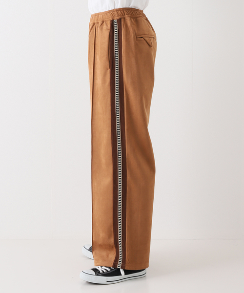 SASQUATCHfabrix.（サスクワァッチファブリックス）の「【Sasquatchfabrix.】FAUX SUEDE FLARE SILHOUETTE TRA（その他パンツ・メンズ・ネイビー/ブラウン・LARGE/MEDIUM）」の18枚目の写真