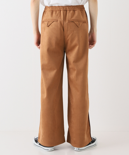 SASQUATCHfabrix.（サスクワァッチファブリックス）の「【Sasquatchfabrix.】FAUX SUEDE FLARE SILHOUETTE TRA（その他パンツ・メンズ・ネイビー/ブラウン・LARGE/MEDIUM）」の17枚目の写真
