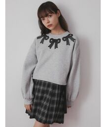 merry jenny | リボンリボンリボントレーナー(Tシャツ/カットソー)