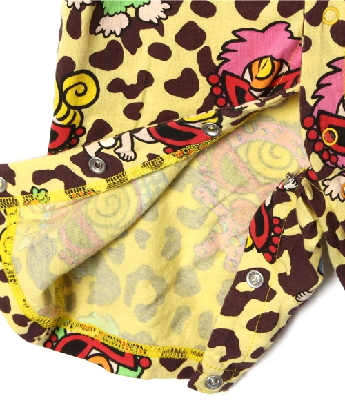 HYSTERIC MINI ヒョウ柄ロンパース 70cm