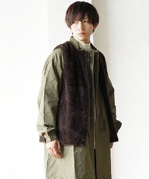 MinoriTY | 【MinoriTY】フェイクファーベスト ボアベスト オーバーサイズ ルーズサイズ メンズ 春服 冬服 レイヤードアイテム(ベスト)