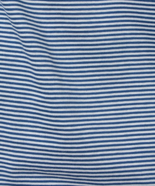 NOLLEY’S（ノーリーズ）の「ハイゲージ天竺/ボーダー・アシメロンT（Tシャツ/カットソー・レディース・ホワイト/ブルー系その他3/ホワイト系その他4・FREE）」の15枚目の写真