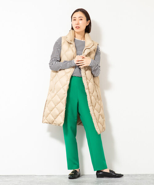 NOLLEY’S（ノーリーズ）の「ハイゲージ天竺/ボーダー・アシメロンT（Tシャツ/カットソー・レディース・ホワイト/ブルー系その他3/ホワイト系その他4・FREE）」の21枚目の写真