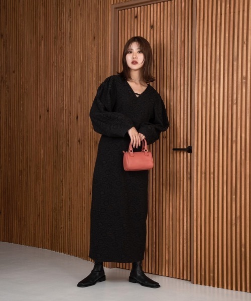 Amiur（エミレ）の「blossom jacquard dress（ワンピース）」 - WEAR