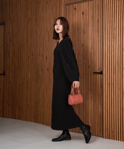 Amiur（エミレ）の「blossom jacquard dress（ワンピース）」 - WEAR