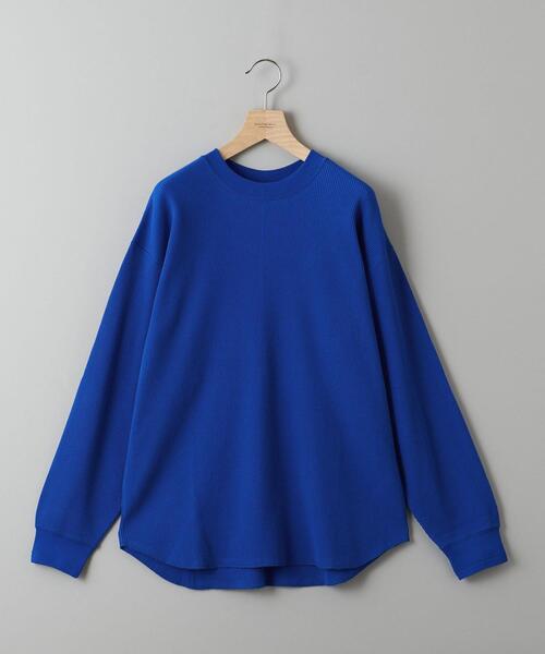 BEAUTY&amp;YOUTH UNITED ARROWS - roku★サーマル クルーネック★ BEAUTY&YOUTH UNITED ARROWS｜10oz ヘビー ワイド クルーネック