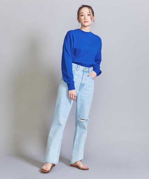 BEAUTY&YOUTH UNITED ARROWS(ビューティーアンドユースユナイテッドアローズ)の「【WEB限定】バルーン サーマル クルーネック カットソー(Tシャツ/カットソー・メンズ・コバルトブルー/ブラウン/ブラック/ナチュラル・S/M/L)」の19枚目の写真