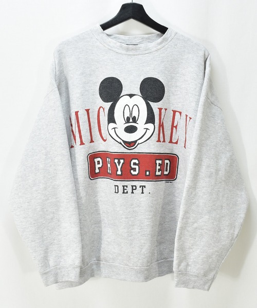 OLDMICKEY (オールドミッキー)の「【ヴィンテージ古着】90's Mickey / ミッキー プリントスウェット(スウェット・メンズ・グレー・X-LARGE)」の1枚目の写真