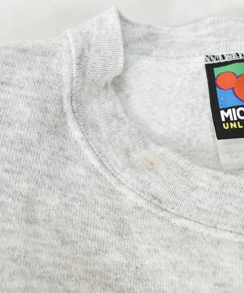 OLDMICKEY (オールドミッキー)の「【ヴィンテージ古着】90's Mickey / ミッキー プリントスウェット(スウェット・メンズ・グレー・X-LARGE)」の4枚目の写真
